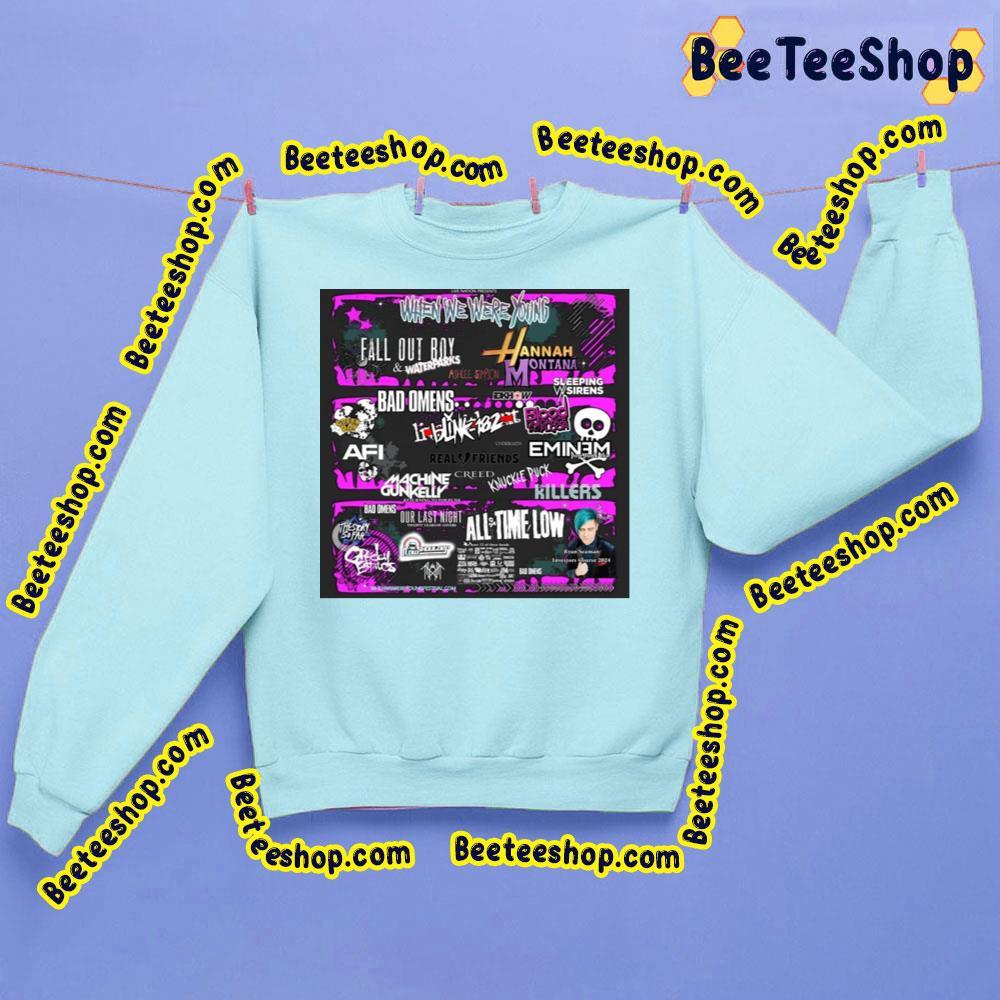 When We Were Young Festival's 2024 Trending Unisex Sweatshirt When We Were Young Festival's 2024 Trending Unisex Sweatshirt