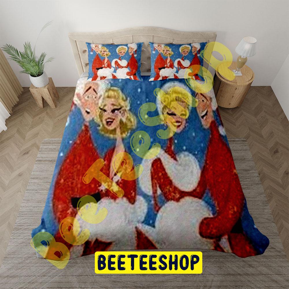 White Christmas 1 Trending Bedding Set White Christmas 1 Trending Bedding Set
