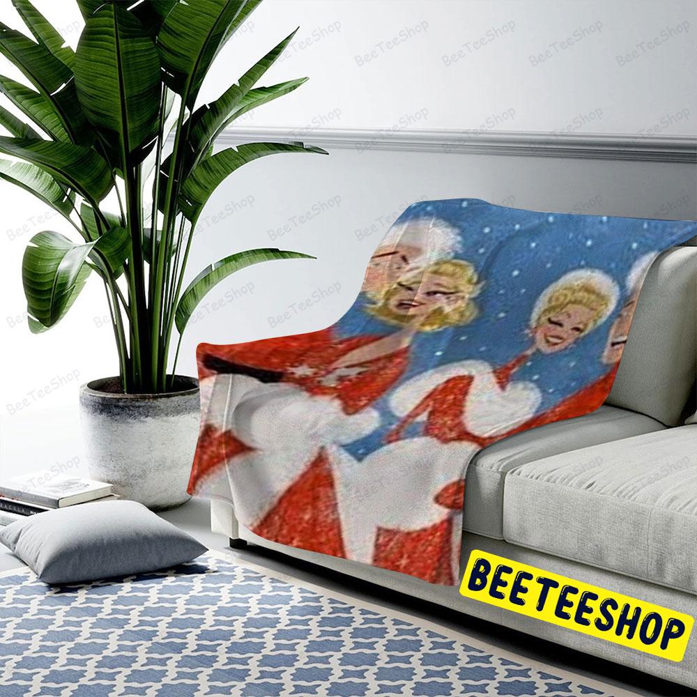 White Christmas 1 Trending US Cozy Blanket White Christmas 1 Trending US Cozy Blanket