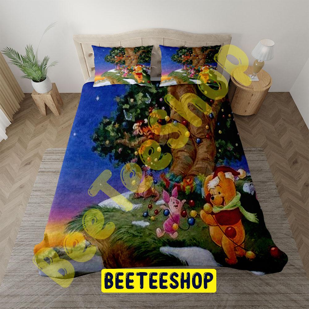 Winnie The Pooh A Very Merry Pooh Year 5 Trending Bedding Set Winnie The Pooh A Very Merry Pooh Year 5 Trending Bedding Set
