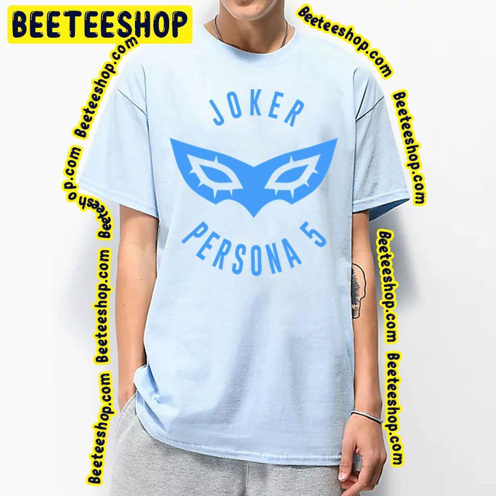 Blue Joker Persona 5 Unisex T-Shirt Blue Joker Persona 5 Unisex T-Shirt