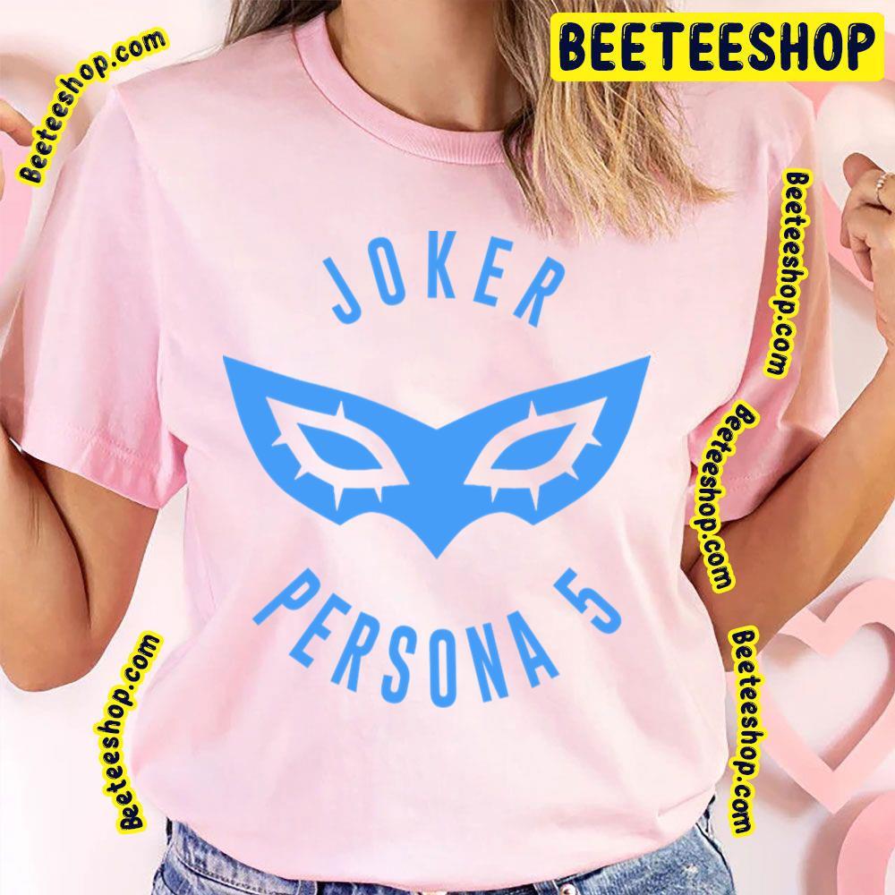 Blue Joker Persona 5 Unisex T-Shirt Blue Joker Persona 5 Unisex T-Shirt