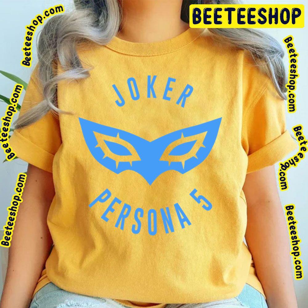 Blue Joker Persona 5 Unisex T-Shirt Blue Joker Persona 5 Unisex T-Shirt