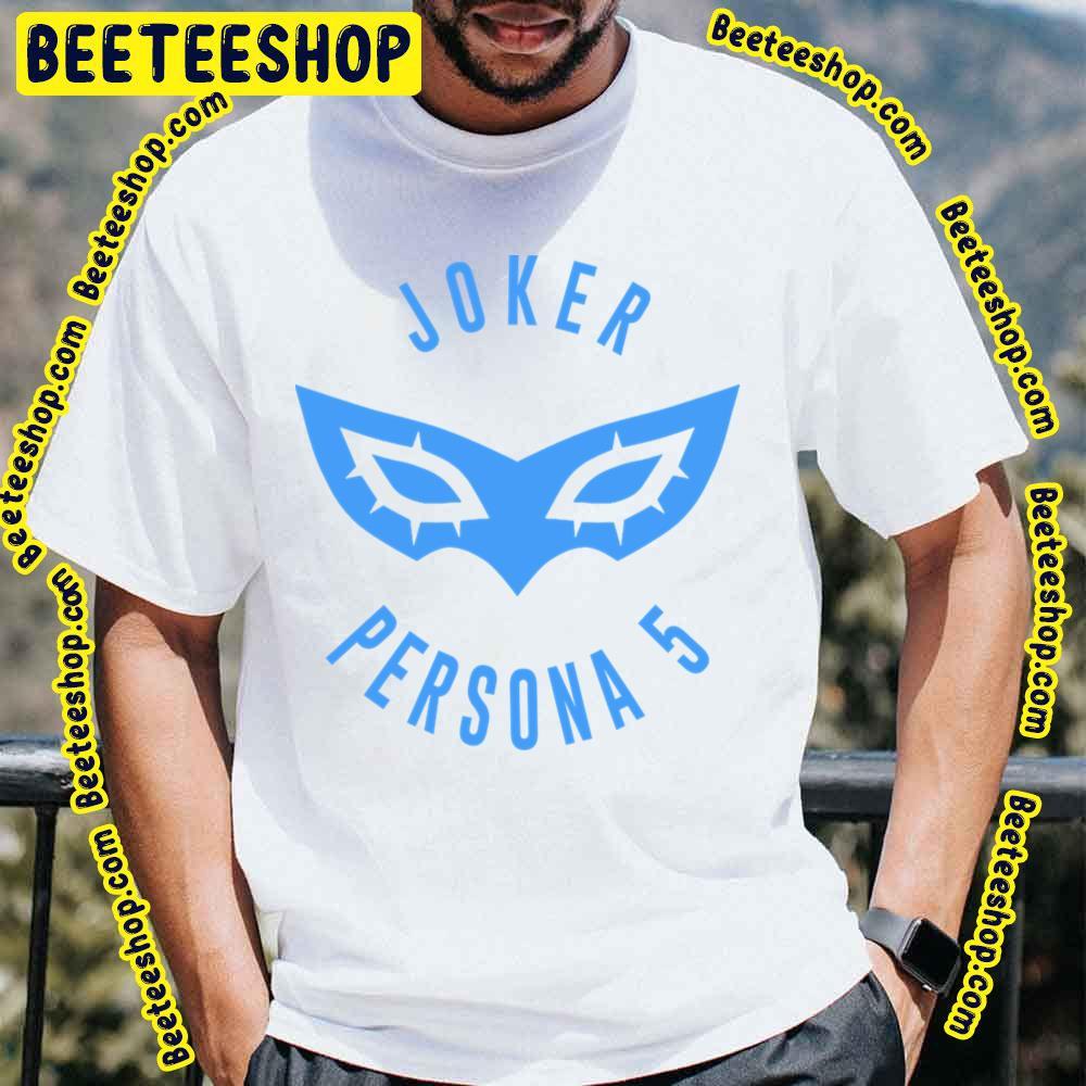 Blue Joker Persona 5 Unisex T-Shirt Blue Joker Persona 5 Unisex T-Shirt