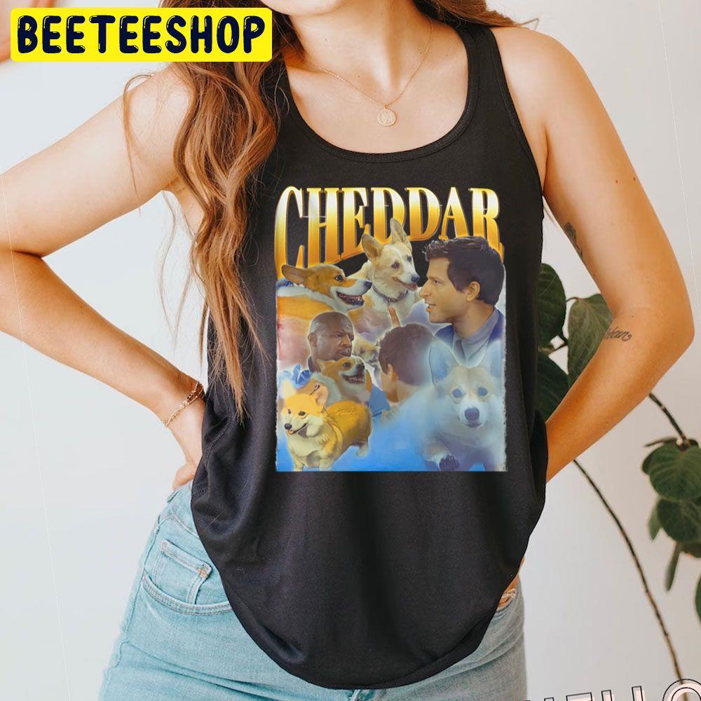 Brooklyn 99 Cheddar Retro Trending Unisex T-Shirt Brooklyn 99 Cheddar Retro Trending Unisex T-Shirt