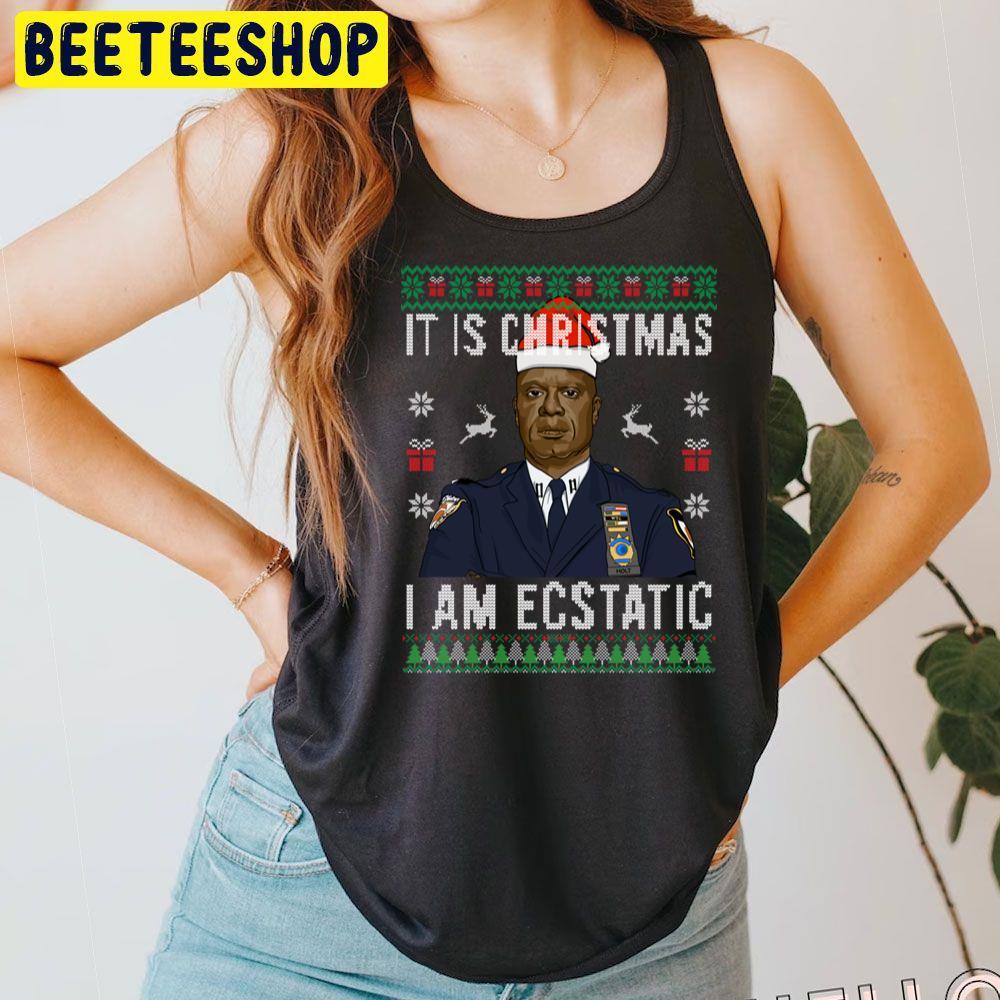 Brooklyn Nine Nine Captain Holt It Is Christmas Trending Unisex T-Shirt Brooklyn Nine Nine Captain Holt It Is Christmas Trending Unisex T-Shirt