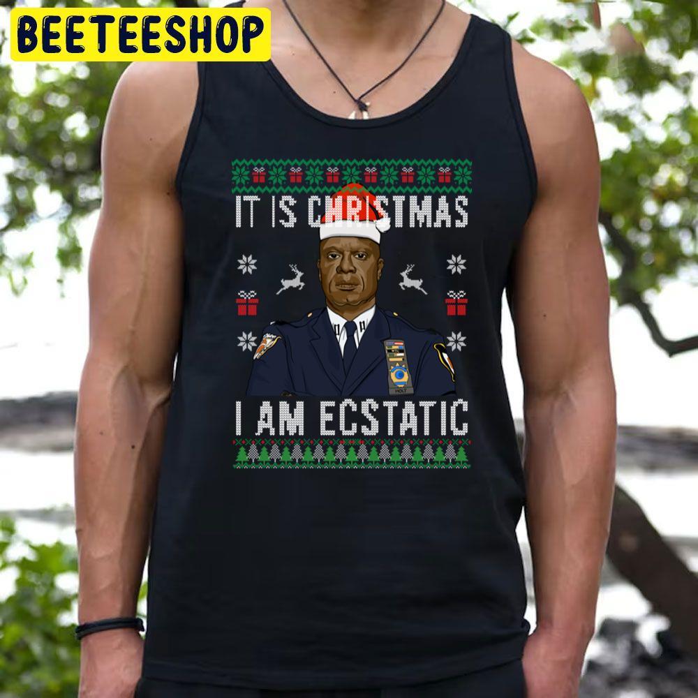 Brooklyn Nine Nine Captain Holt It Is Christmas Trending Unisex T-Shirt Brooklyn Nine Nine Captain Holt It Is Christmas Trending Unisex T-Shirt