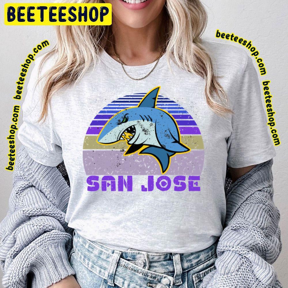 California Sunset Style San Jose Sharks Hockey Unisex T-Shirt California Sunset Style San Jose Sharks Hockey Unisex T-Shirt
