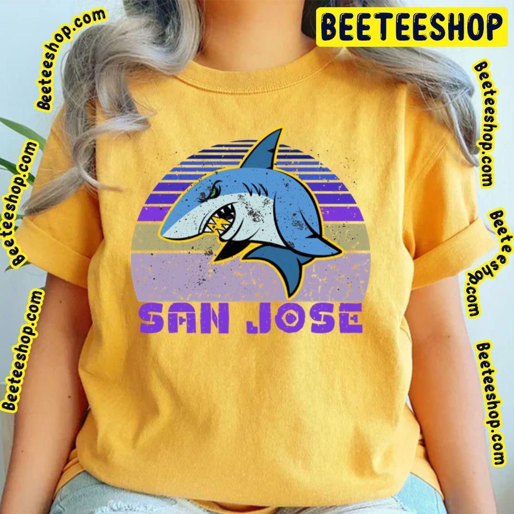 California Sunset Style San Jose Sharks Hockey Unisex T-Shirt California Sunset Style San Jose Sharks Hockey Unisex T-Shirt