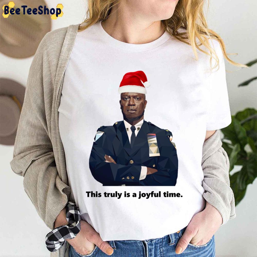 Capt Holt Is Having A Joyful Holiday Season Trending Unisex T-Shirt Capt Holt Is Having A Joyful Holiday Season Trending Unisex T-Shirt