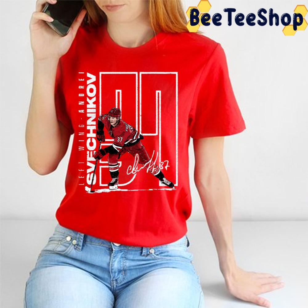 Carolina Stretch Andrei Svechnikov Hockey Unisex T-Shirt Carolina Stretch Andrei Svechnikov Hockey Unisex T-Shirt