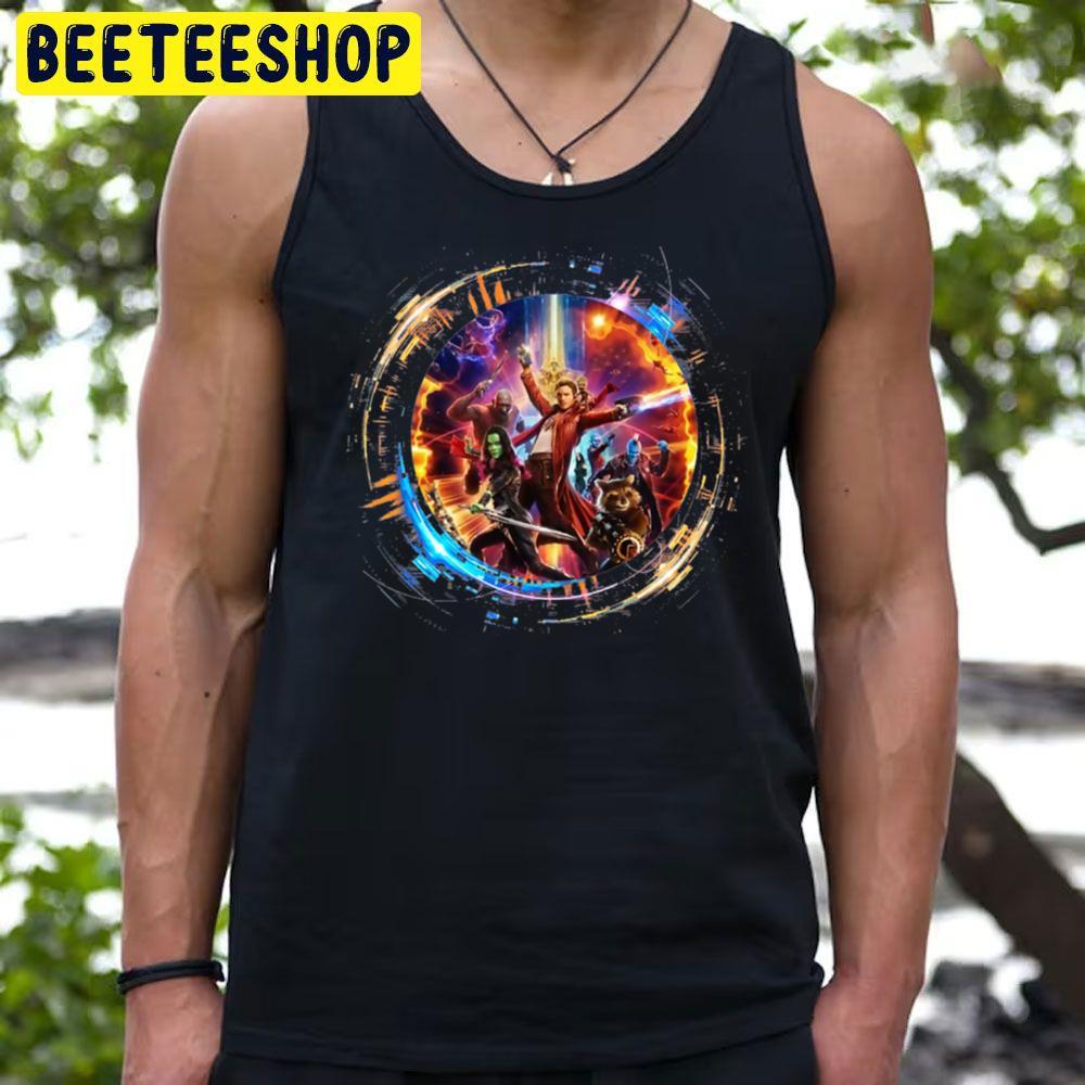 Circle Magic The Guardians Of The Galaxy Holiday Special Unisex T-Shirt Circle Magic The Guardians Of The Galaxy Holiday Special Unisex T-Shirt