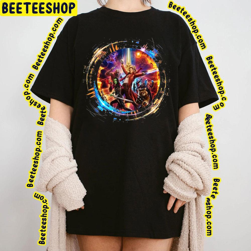 Circle Magic The Guardians Of The Galaxy Holiday Special Unisex T-Shirt Circle Magic The Guardians Of The Galaxy Holiday Special Unisex T-Shirt