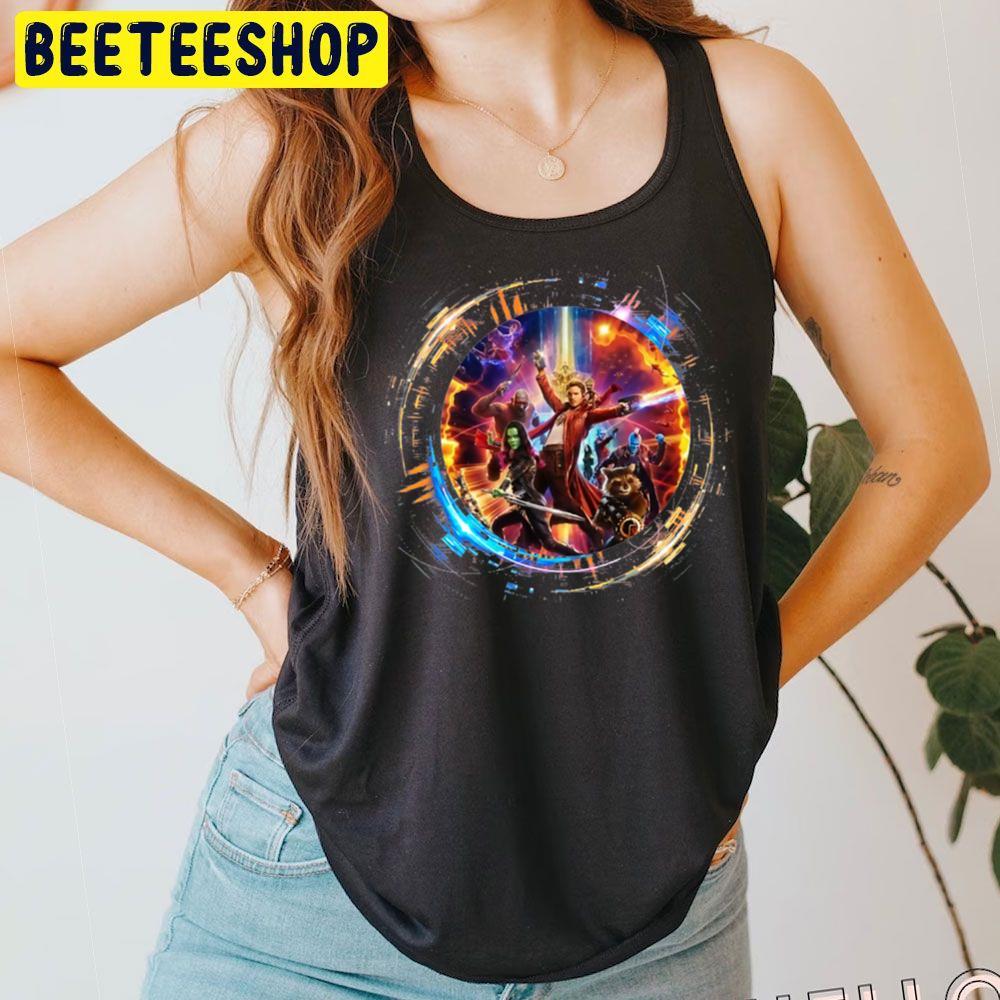 Circle Magic The Guardians Of The Galaxy Holiday Special Unisex T-Shirt Circle Magic The Guardians Of The Galaxy Holiday Special Unisex T-Shirt