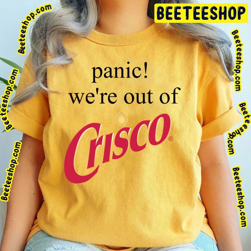 Crisco Panic At The Disco Unisex T-Shirt Crisco Panic At The Disco Unisex T-Shirt