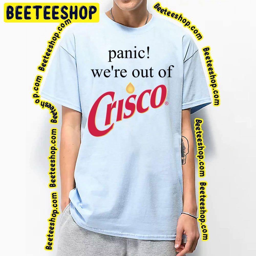 Crisco Panic At The Disco Unisex T-Shirt Crisco Panic At The Disco Unisex T-Shirt
