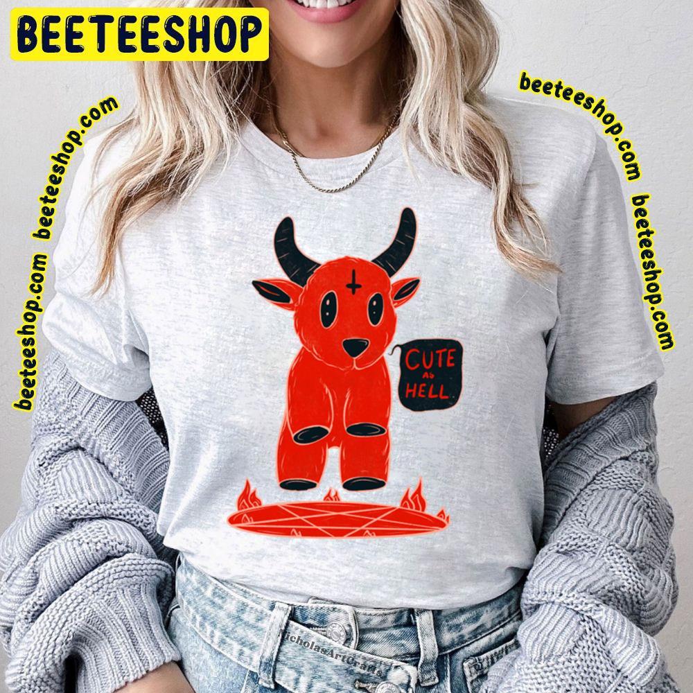 Cute As Hell Cult Of The Lamb Unisex T-Shirt Cute As Hell Cult Of The Lamb Unisex T-Shirt