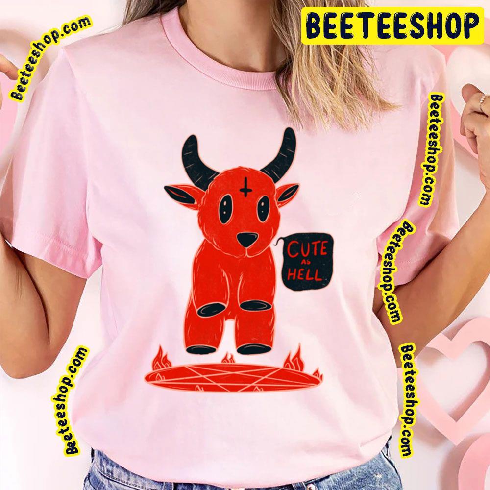 Cute As Hell Cult Of The Lamb Unisex T-Shirt Cute As Hell Cult Of The Lamb Unisex T-Shirt