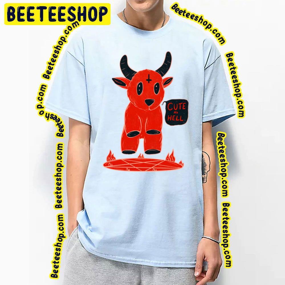 Cute As Hell Cult Of The Lamb Unisex T-Shirt Cute As Hell Cult Of The Lamb Unisex T-Shirt