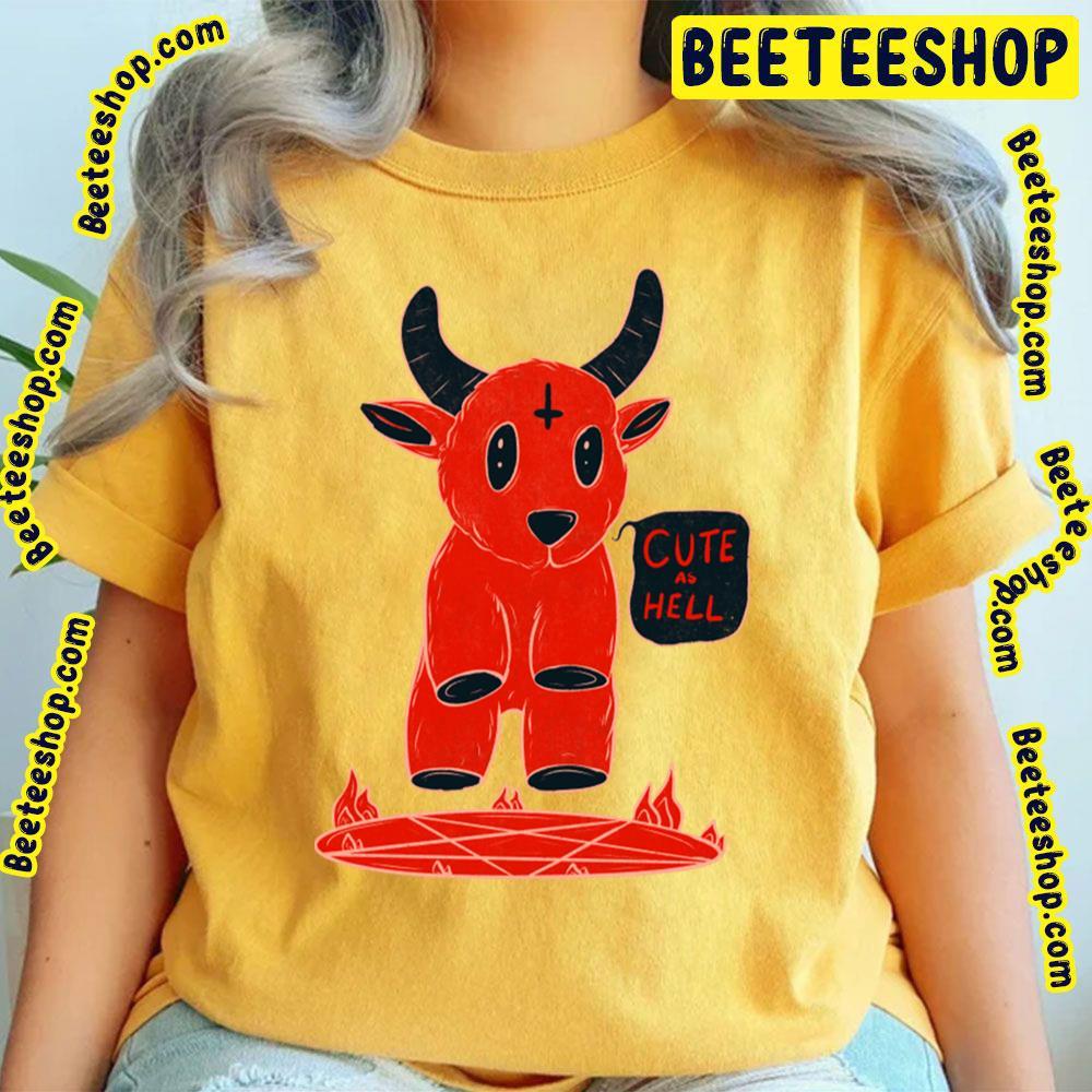 Cute As Hell Cult Of The Lamb Unisex T-Shirt Cute As Hell Cult Of The Lamb Unisex T-Shirt