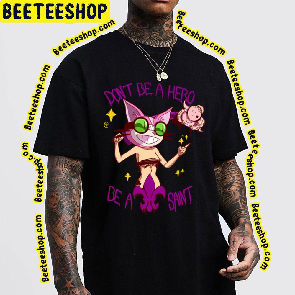Don't Be A Hero Cult Of The Lamb Unisex T-Shirt Don't Be A Hero Cult Of The Lamb Unisex T-Shirt