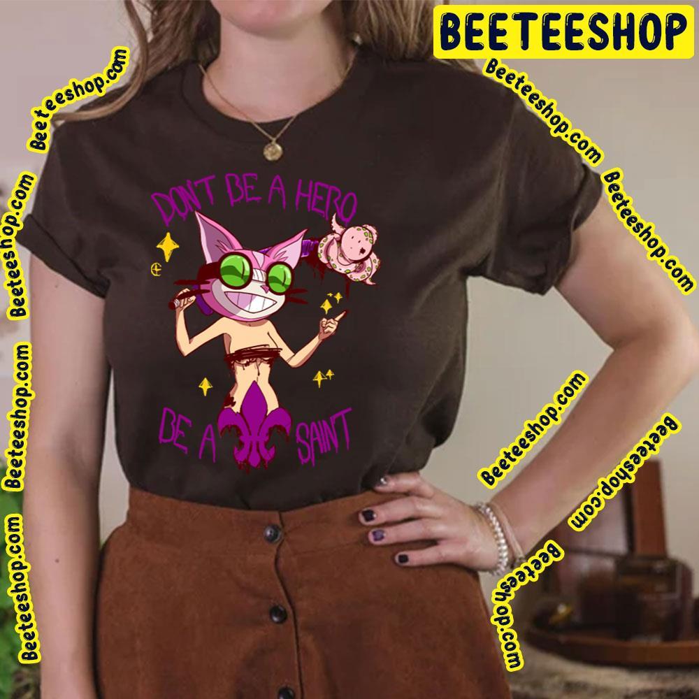Don't Be A Hero Cult Of The Lamb Unisex T-Shirt Don't Be A Hero Cult Of The Lamb Unisex T-Shirt
