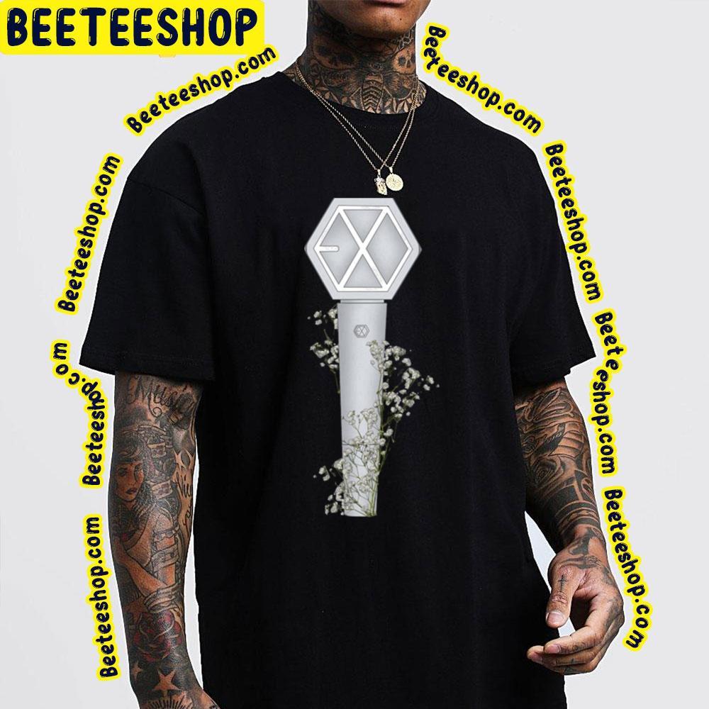 Floral Lightstick Kpop Exo Unisex T-Shirt Floral Lightstick Kpop Exo Unisex T-Shirt