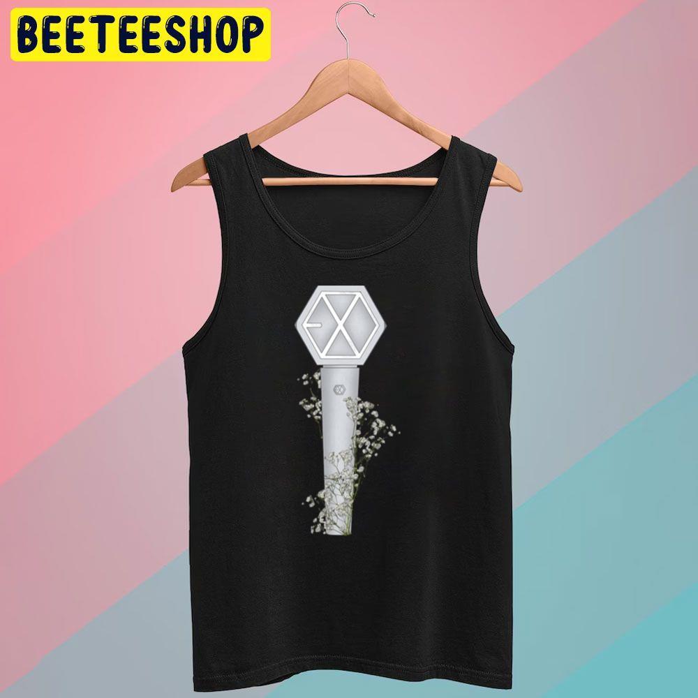 Floral Lightstick Kpop Exo Unisex T-Shirt Floral Lightstick Kpop Exo Unisex T-Shirt