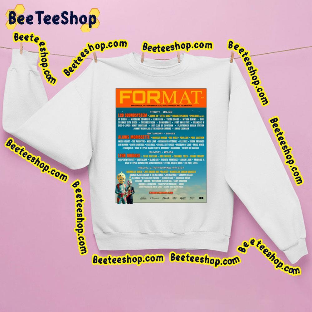 Format Music Art 2023 Beeteeshop Trending Unisex T-Shirt Format Music Art 2023 Beeteeshop Trending Unisex T-Shirt