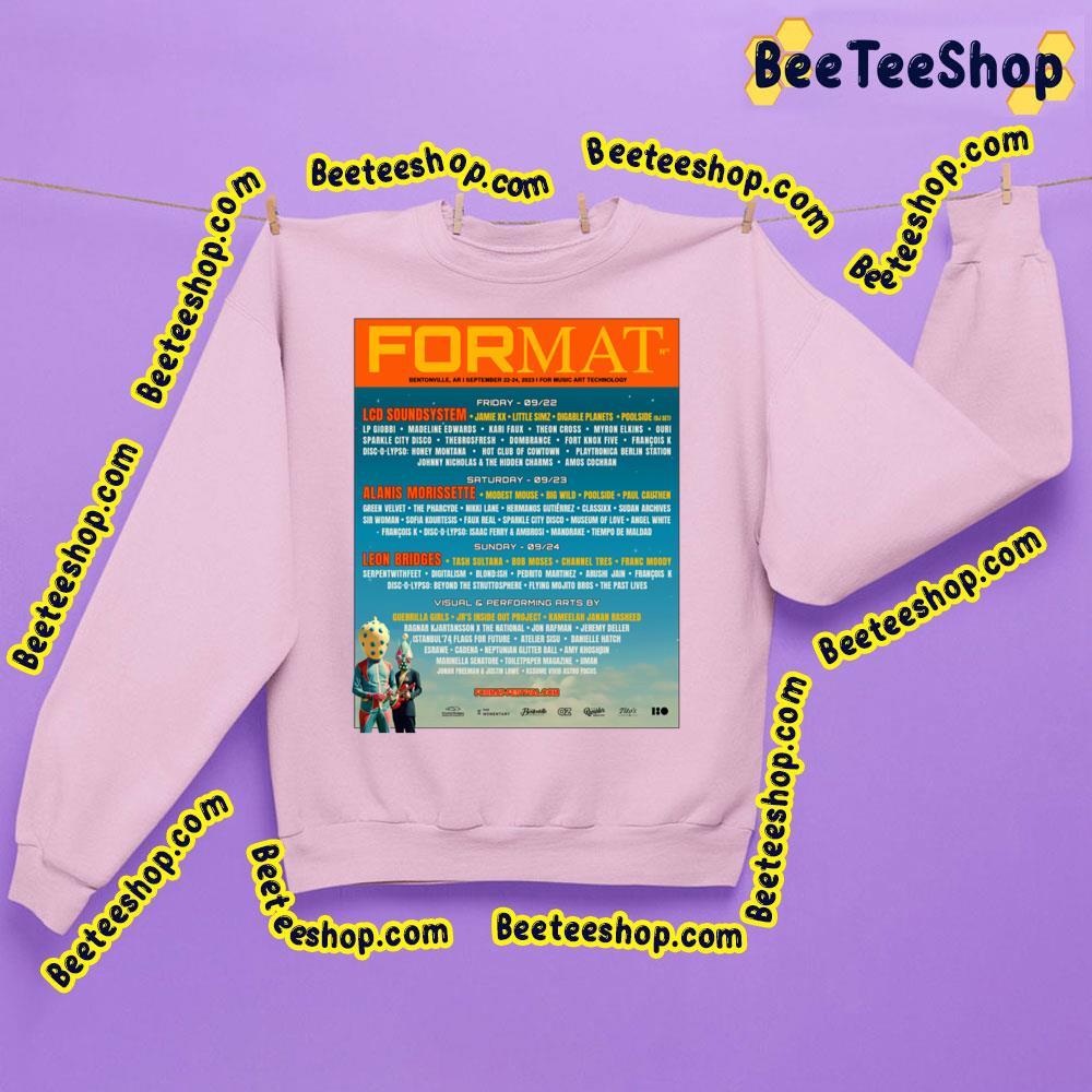 Format Music Art 2023 Beeteeshop Trending Unisex T-Shirt Format Music Art 2023 Beeteeshop Trending Unisex T-Shirt