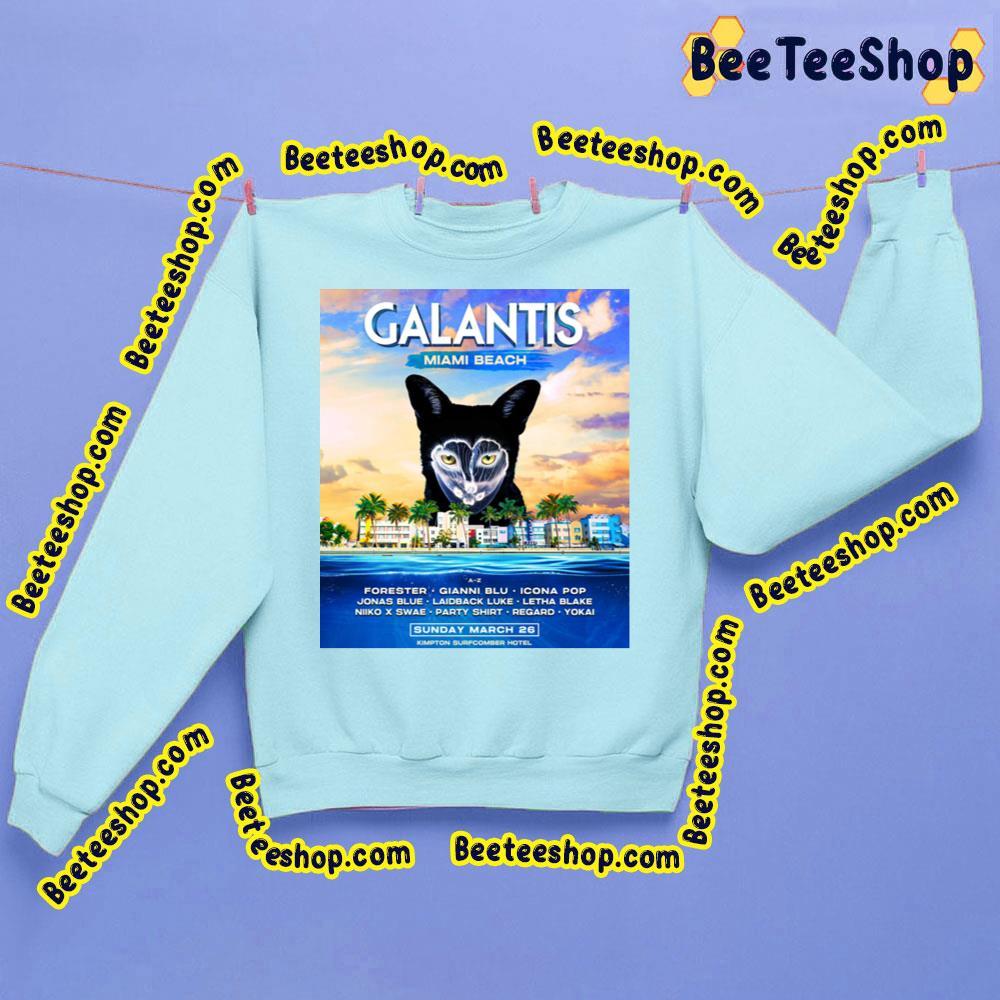 Galantis Miami Beach 2023 Beeteeshop Trending Unisex Sweatshirt Galantis Miami Beach 2023 Beeteeshop Trending Unisex Sweatshirt