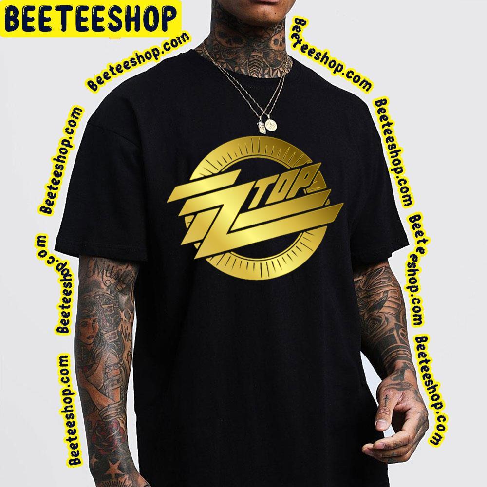 Gold Logo Zz Top Unisex T-Shirt Gold Logo Zz Top Unisex T-Shirt