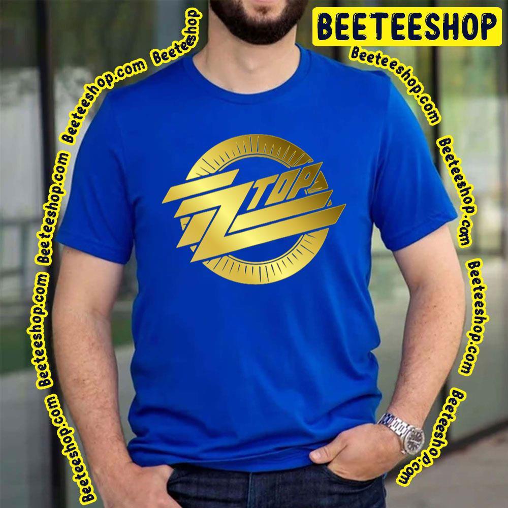 Gold Logo Zz Top Unisex T-Shirt Gold Logo Zz Top Unisex T-Shirt
