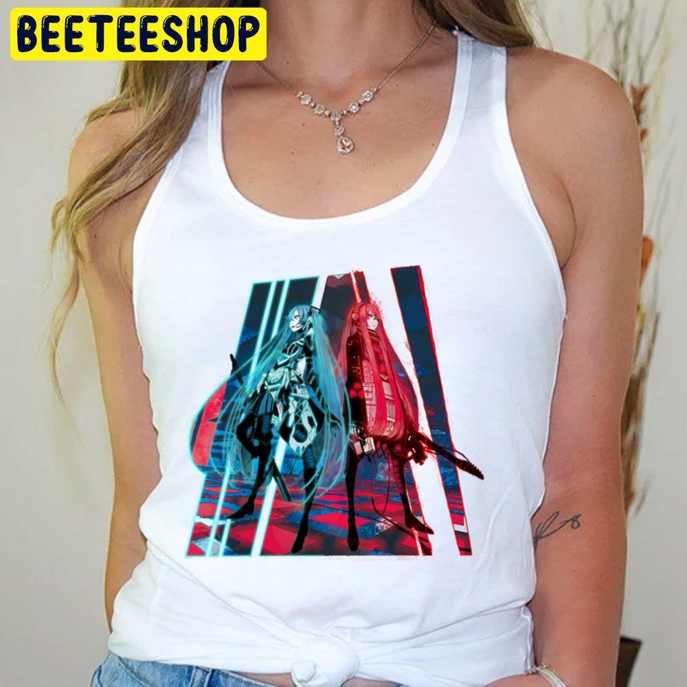 Hatsune Miku Megurine Luka Vocaloid Beeteeshop Trending Unisex T-Shirt Hatsune Miku Megurine Luka Vocaloid Beeteeshop Trending Unisex T-Shirt