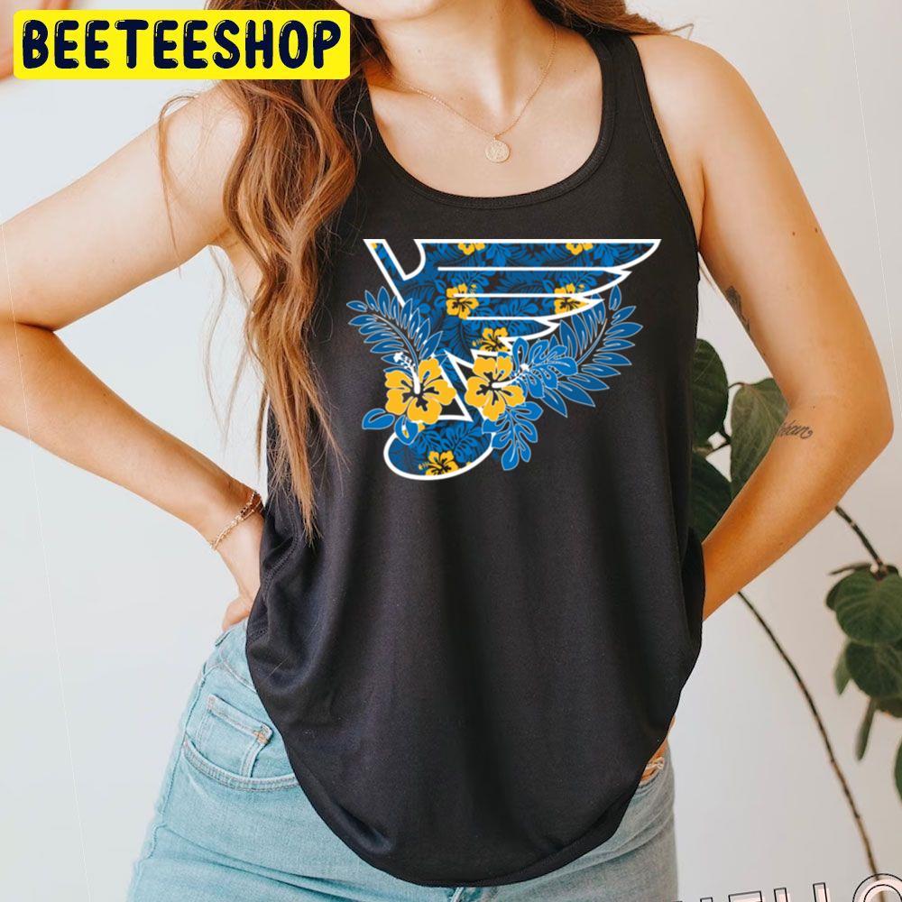 Hawaiian Blue Note St Louis Blues Hockey Unisex T-Shirt Hawaiian Blue Note St Louis Blues Hockey Unisex T-Shirt