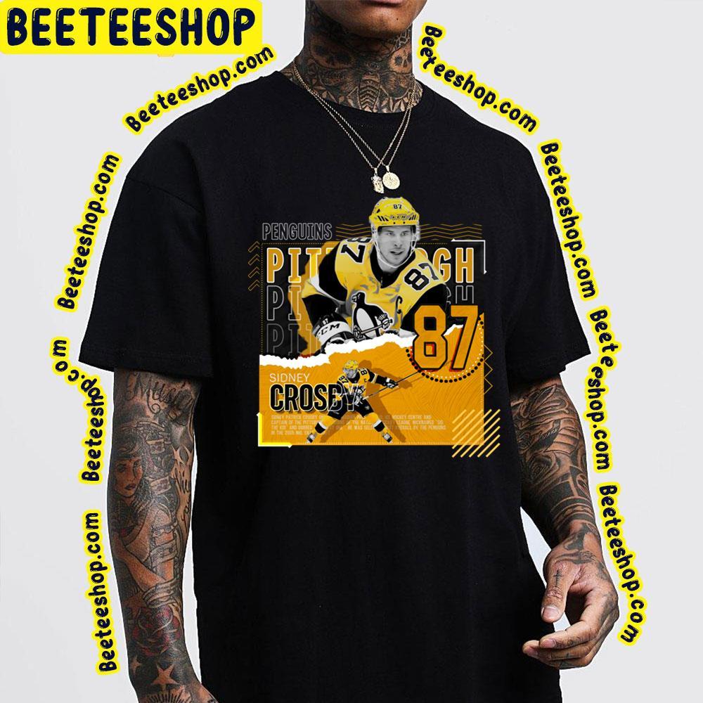 Hockey Paper Penguins Sidney Crosby Unisex T-Shirt Hockey Paper Penguins Sidney Crosby Unisex T-Shirt