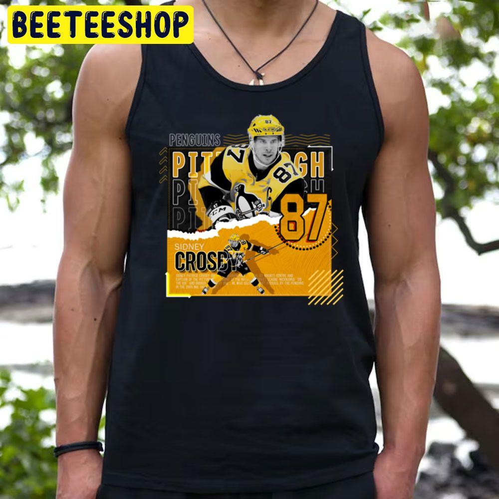 Hockey Paper Penguins Sidney Crosby Unisex T-Shirt Hockey Paper Penguins Sidney Crosby Unisex T-Shirt
