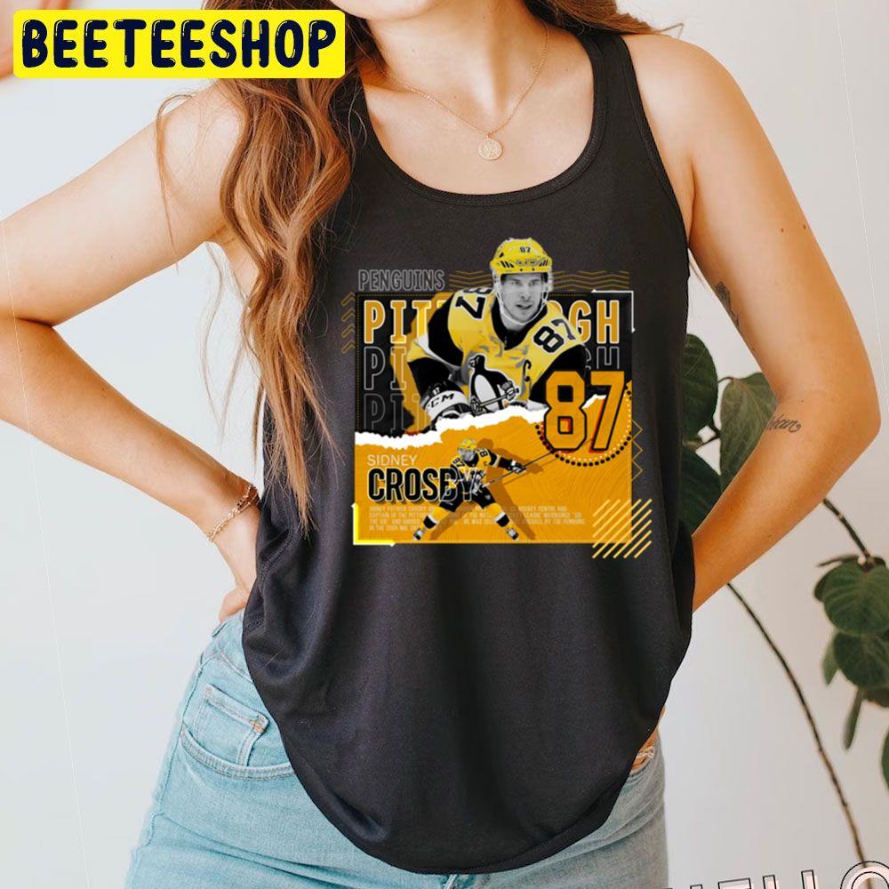 Hockey Paper Penguins Sidney Crosby Unisex T-Shirt Hockey Paper Penguins Sidney Crosby Unisex T-Shirt
