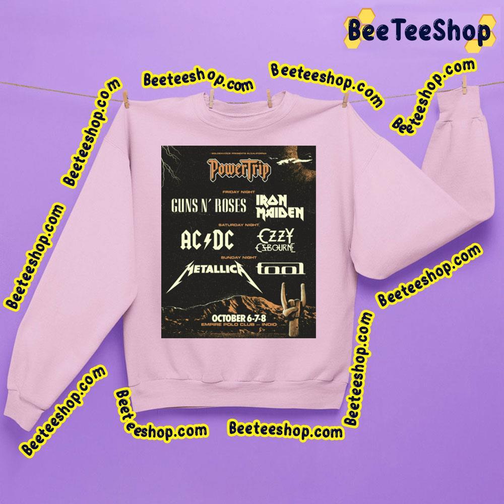 Power Trip 2023 Beeteeshop Trending Unisex Sweatshirt Power Trip 2023 Beeteeshop Trending Unisex Sweatshirt