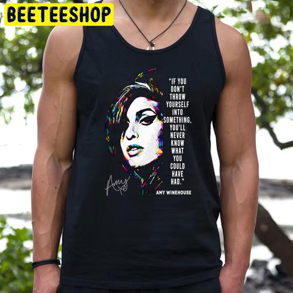 Retro Color Amy Winehouse Unisex T-Shirt Retro Color Amy Winehouse Unisex T-Shirt