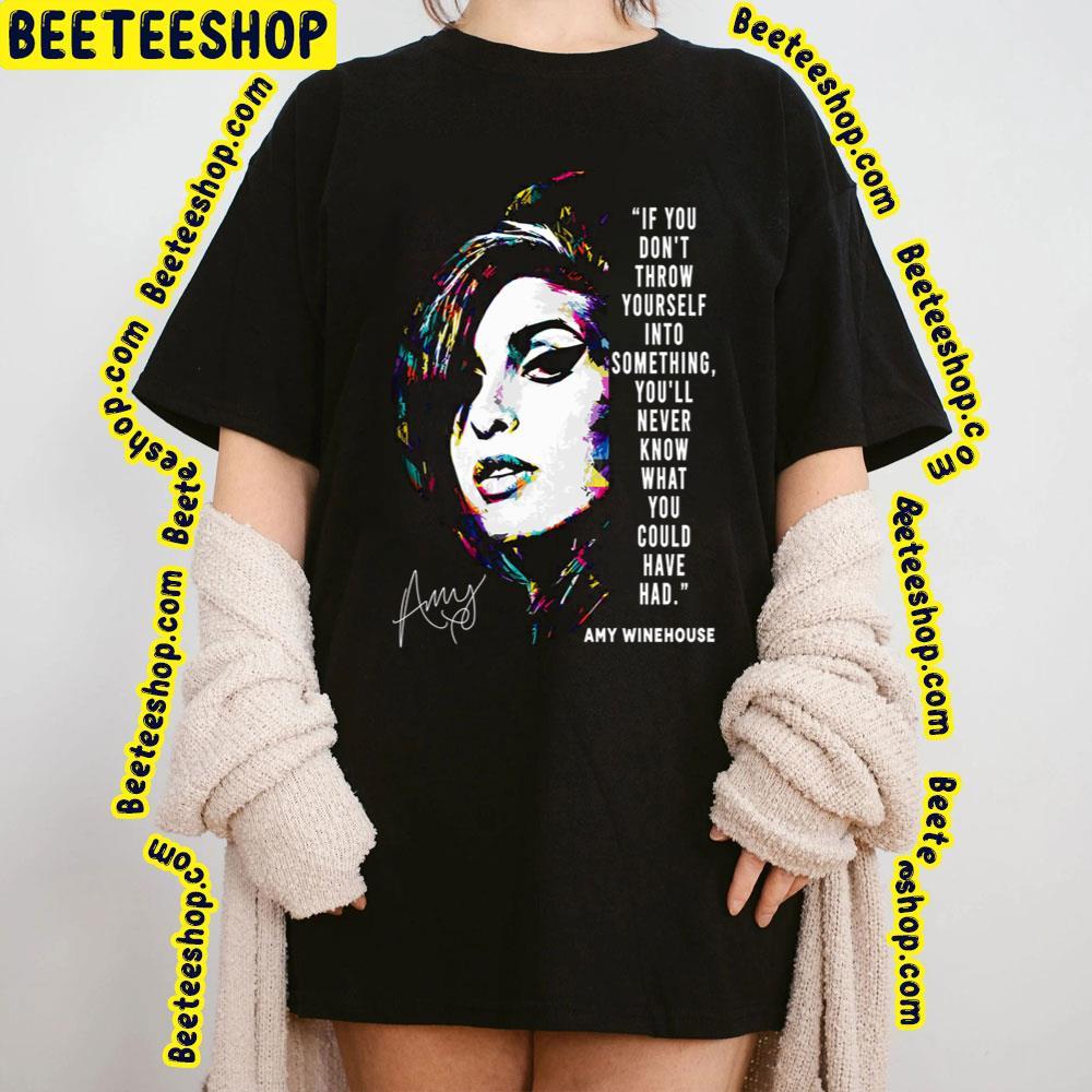 Retro Color Amy Winehouse Unisex T-Shirt Retro Color Amy Winehouse Unisex T-Shirt