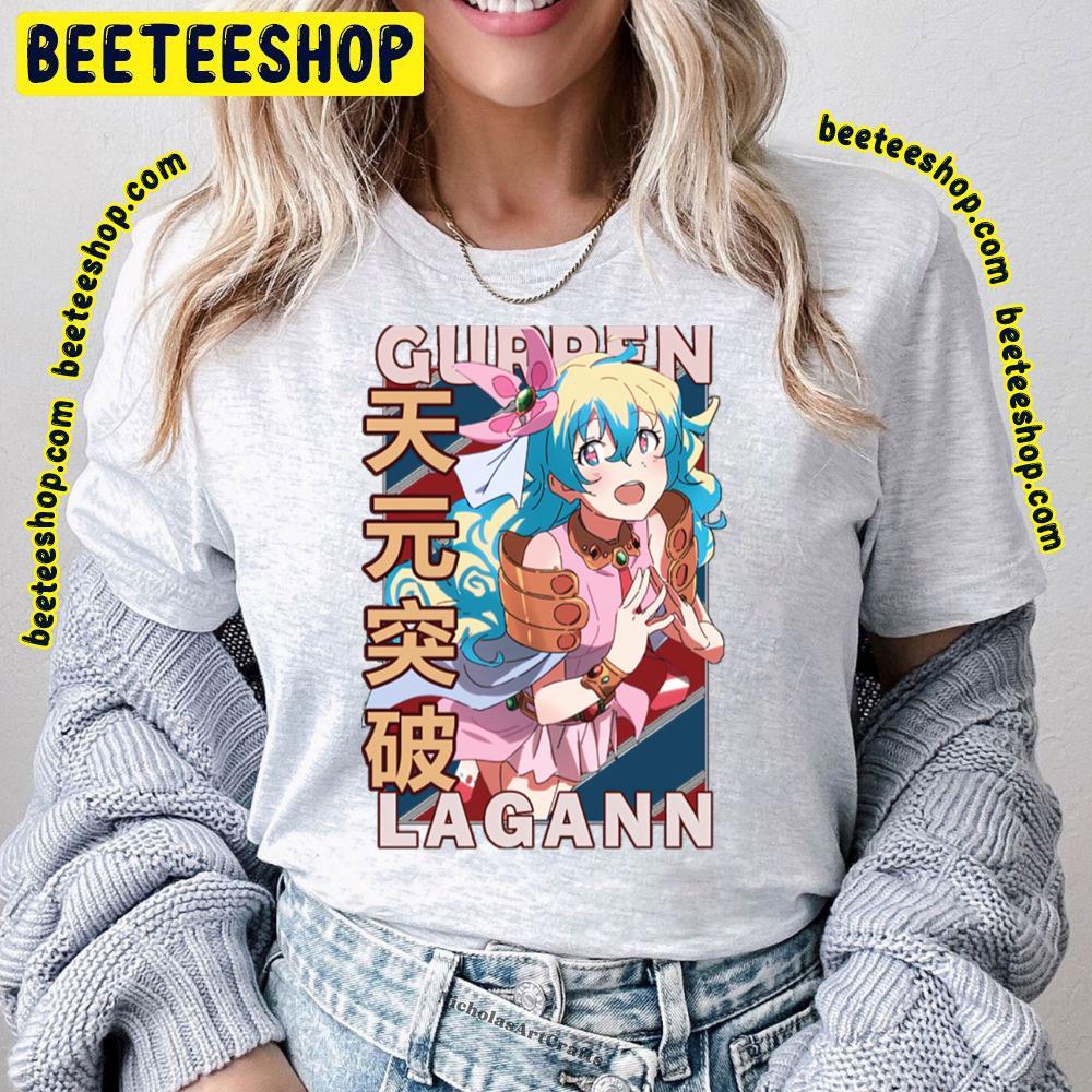 Retro Nia Teppelin Tengen Toppa Gurren Lagann Beeteeshop Trending Unisex T-Shirt Retro Nia Teppelin Tengen Toppa Gurren Lagann Beeteeshop Trending Unisex T-Shirt