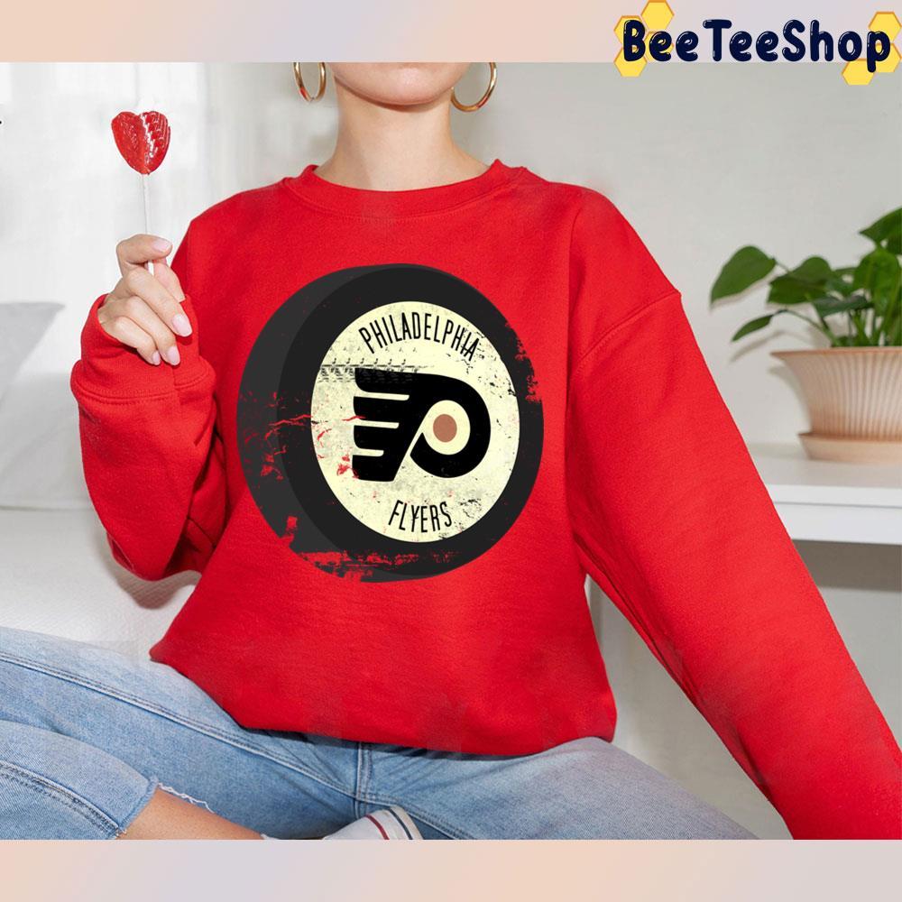 Retro Philadelphia Flyers Hockey Puck Unisex T-Shirt Retro Philadelphia Flyers Hockey Puck Unisex T-Shirt