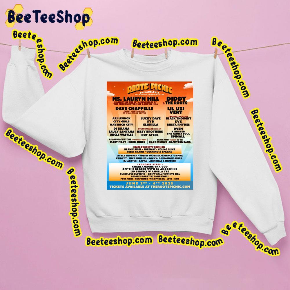 Roots Picnic 2023 Beeteeshop Trending Unisex T-Shirt Roots Picnic 2023 Beeteeshop Trending Unisex T-Shirt