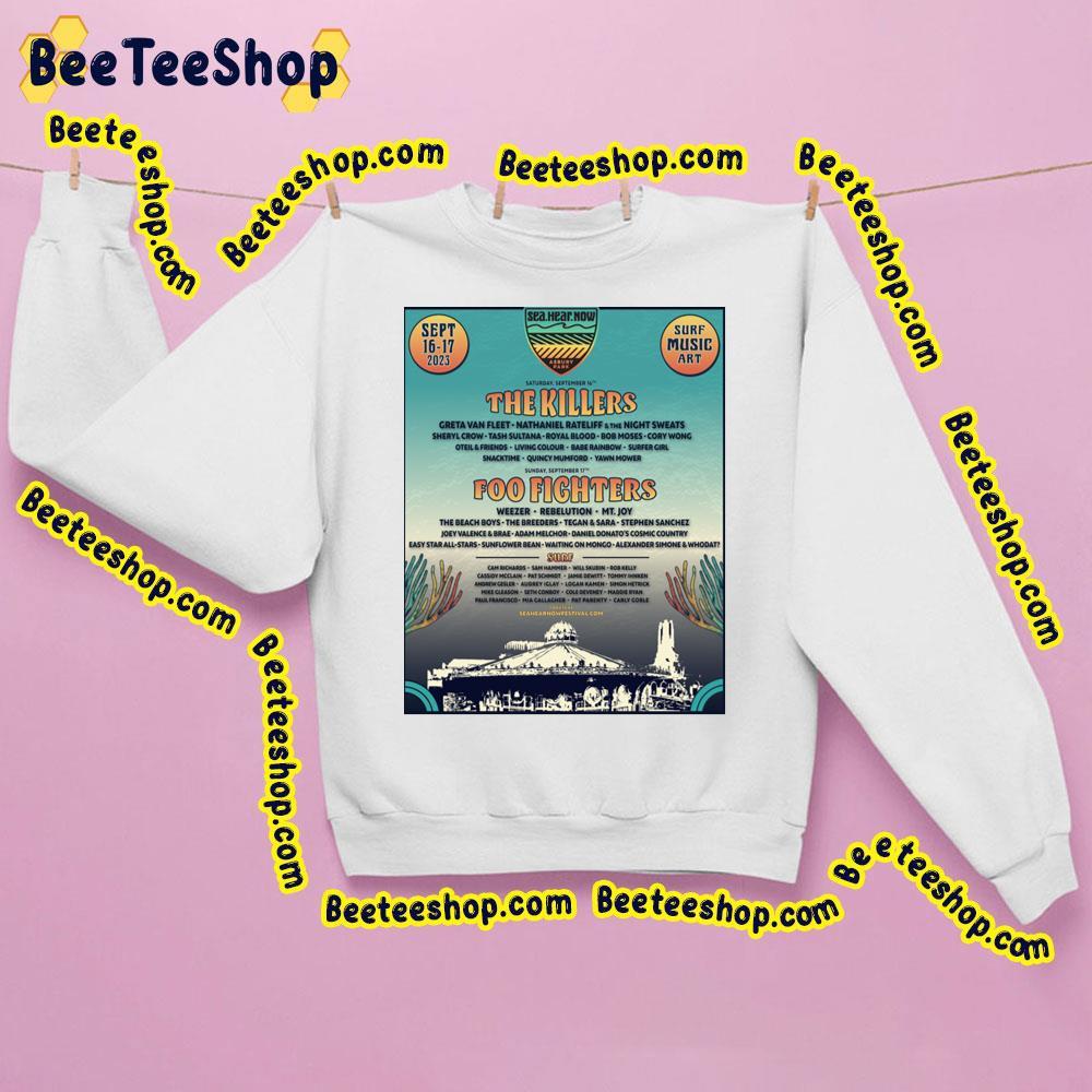 Sea.Hear.Now Festival 2023 Beeteeshop Trending Unisex Sweatshirt Sea.Hear.Now Festival 2023 Beeteeshop Trending Unisex Sweatshirt