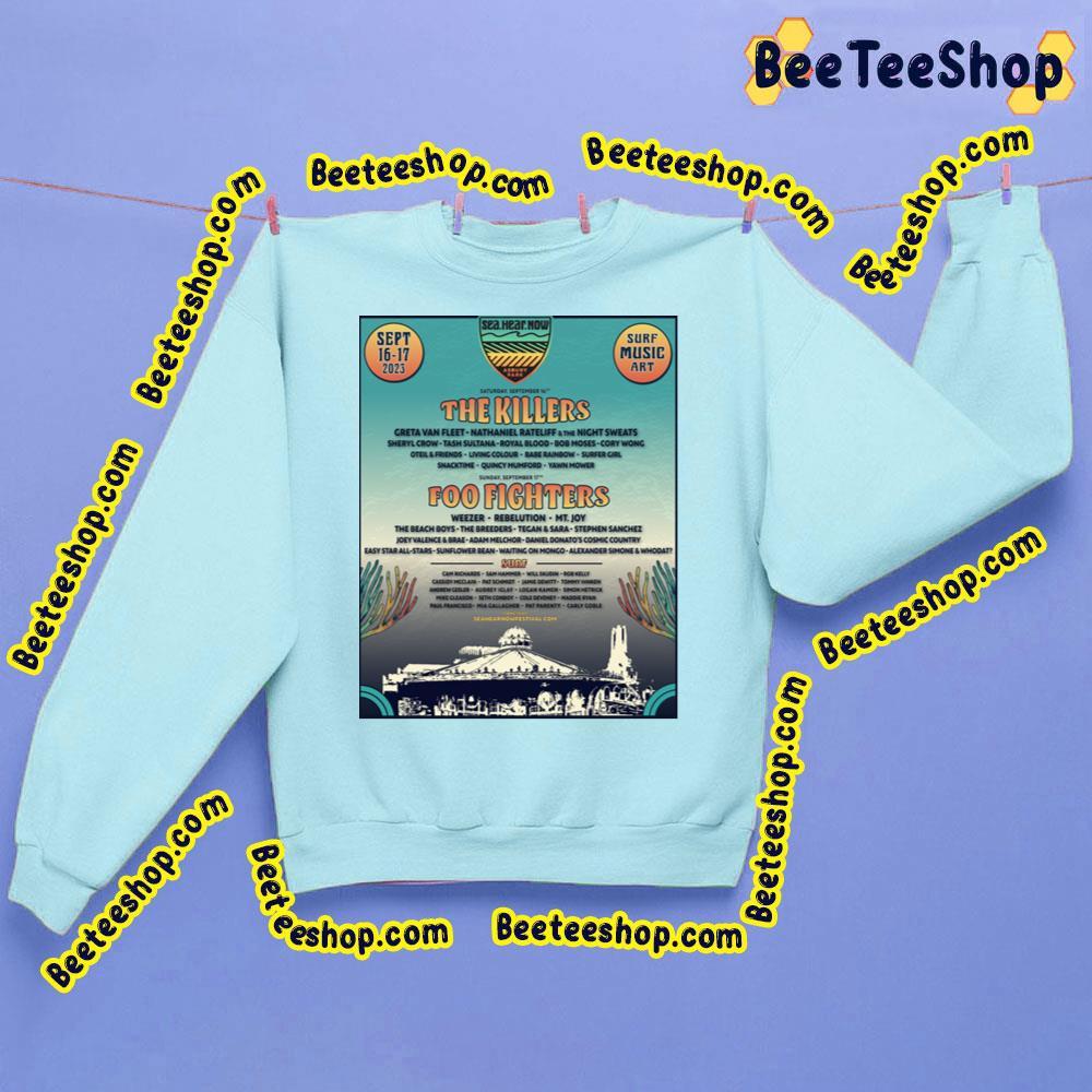 Sea.Hear.Now Festival 2023 Beeteeshop Trending Unisex Sweatshirt Sea.Hear.Now Festival 2023 Beeteeshop Trending Unisex Sweatshirt