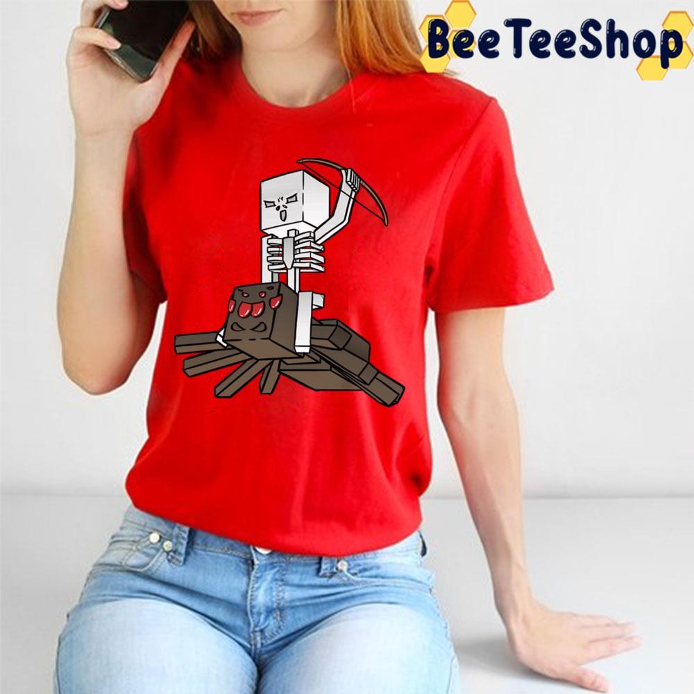 Spider Jockey Minecraft Unisex T-Shirt Spider Jockey Minecraft Unisex T-Shirt