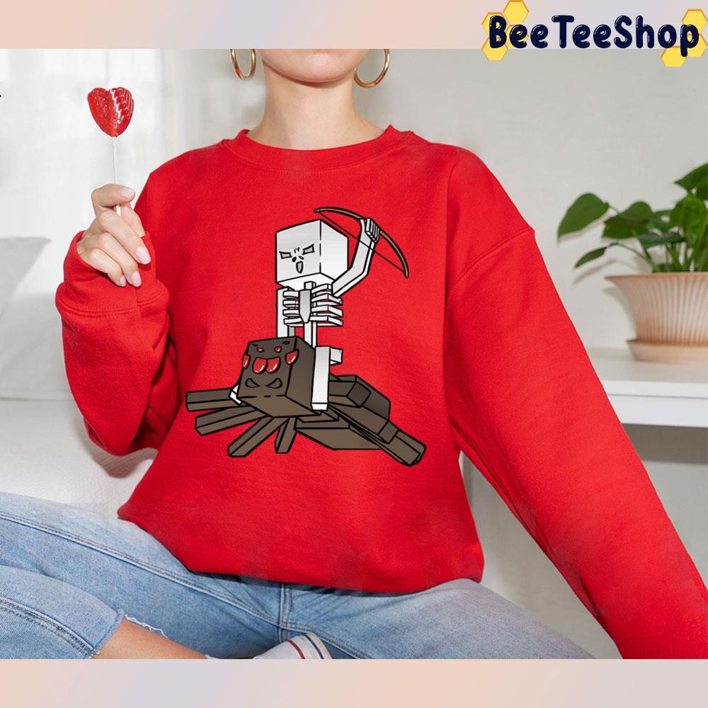 Spider Jockey Minecraft Unisex T-Shirt Spider Jockey Minecraft Unisex T-Shirt