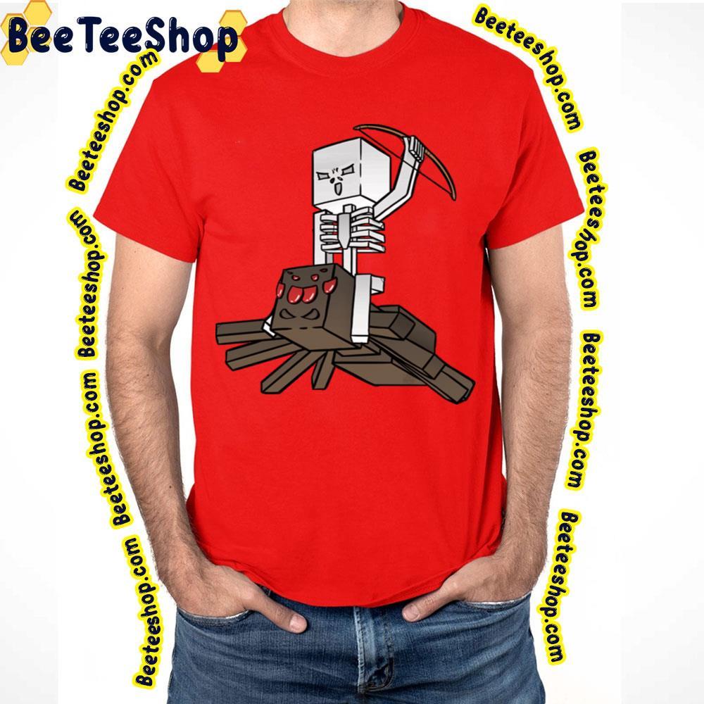Spider Jockey Minecraft Unisex T-Shirt Spider Jockey Minecraft Unisex T-Shirt