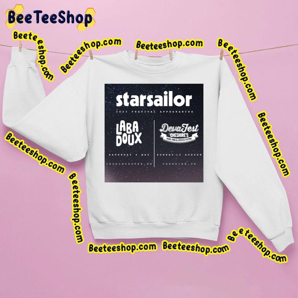 Starsailor Festival Appearances 2023 Beeteeshop Trending Unisex Sweatshirt Starsailor Festival Appearances 2023 Beeteeshop Trending Unisex Sweatshirt